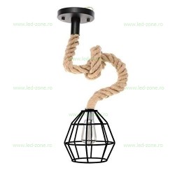 Pendul Soclu E27 Rustic Metal LZ9326