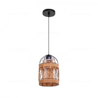 PENDULE RUSTICE, Pendul Soclu E27 Rustic Metal LZ3027, LED-Zone.ro