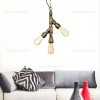 Pendul 3 Socluri E27 Stil Robinet