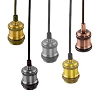 PENDULE VINTAGE, Black Friday - Pendul Soclu E27 Vintage Diverse Culori LZ03T, LED-Zone.ro