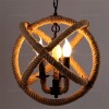 Pendul 3 Socluri E14 Rustic Sfera 
