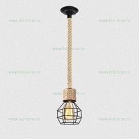 ILUMINAT INTERIOR LED - Reduceri Pendul Soclu E27 LZC531-1 Promotie