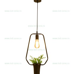 Pendul Soclu E27 Negru LZ1701-B