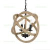 Pendul 3 Socluri E14 Rustic Sfera 