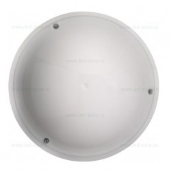 Plafoniera LED 12W Exterior Rotunda Alba Senzor