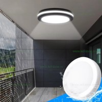 PLAFONIERE LED EXTERIOR, Black Friday - Plafoniera LED 40W Rotunda Exterior CCT LZ75049, LED-Zone.ro