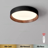 PLAFONIERE LED ROTUNDE, Black Friday - Plafoniera LED 72W Rotunda 3 Functii cu Telecomanda LZ241102, LED-Zone.ro