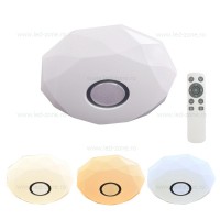 PLAFONIERE LED ROTUNDE, Black Friday - Plafoniera LED 96W Rotunda 3 Functii cu Telecomanda LZ1121, LED-Zone.ro