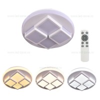 PLAFONIERE LED ROTUNDE, Black Friday - Plafoniera LED 96W Rotunda 3 Functii cu Telecomanda LZ1123, LED-Zone.ro