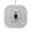 Kit LED Plafoniera 18W Patrat SMD2835 3 Functii