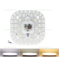 PLAFONIERE LED - Reduceri Kit LED Plafoniera 18W Patrat SMD2835 3 Functii Promotie