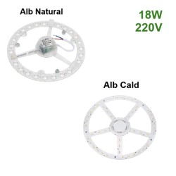 Kit LED Plafoniera 18W Rotund 220V