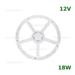 Kit LED Plafoniera 18W Rotund 12V