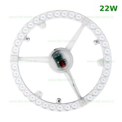 Kit LED Plafoniera 22W Rotund 220V