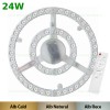Kit LED Plafoniera 24W Rotund 3 Functii cu Telecomanda