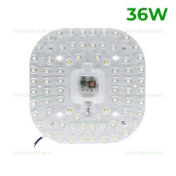 Kit LED Plafoniera 36W Patrat SMD2835