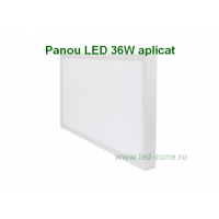 PLAFONIERE LED - Reduceri Panou LED 36W 60x30cm Aplicat Alb Promotie