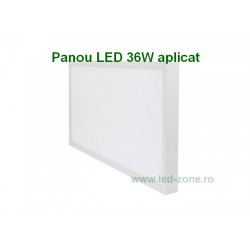 Panou LED 36W 60x30cm Aplicat Alb