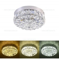 PLAFONIERE LED ROTUNDE, Black Friday - Plafoniera LED 48W Rotunda 3 Functii LZ5315-200, LED-Zone.ro