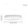 Plafoniera LED 12W Rotunda Pogliola-75501