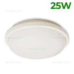 Plafoniera LED 25W Exterior Rotunda Alba