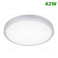 PLAFONIERE LED ROTUNDE, Black Friday - Plafoniera LED 42W Rotunda Model Cristal, LED-Zone.ro