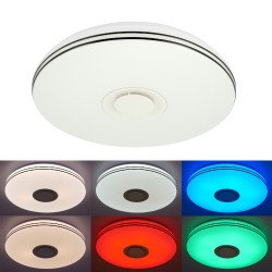 Plafoniera LED 72W RGBW Difuzor Bluetooth Telecomanda sau Telefon