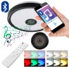 Plafoniera LED 72W RGBW Difuzor Bluetooth Telecomanda sau Telefon COSMO