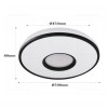 Plafoniera LED 72W Rotunda 3 Functii cu Telecomanda LZ3286