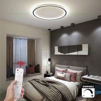PLAFONIERE LED ROTUNDE, Black Friday - Plafoniera LED 80W Rotunda 3 Functii Dimabila cu Telecomanda, LED-Zone.ro