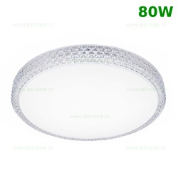 Plafoniera LED 80W Rotunda Model Cristal