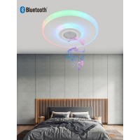 PLAFONIERE LED ROTUNDE, Black Friday - Plafoniera LED Rotunda 52W RGBCCT Difuzor Bluetooth Telecomanda , LED-Zone.ro