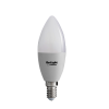 Bec LED E14 9W Lumanare Mat Plastic