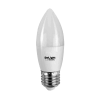 Bec LED E27 9W Lumanare Mat Plastic
