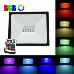 Proiector LED 50W Slim SMD RGB LZ7632R