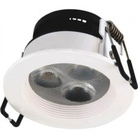SPOTURI LED ROTUNDE, Spot LED 4W Rotund Clar Alb, LED-Zone.ro