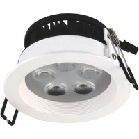 SPOTURI LED ROTUNDE, Spot LED 7W Rotund Clar Alb , LED-Zone.ro