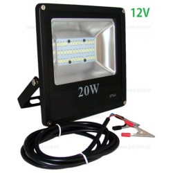Proiector LED 20W Slim SMD 12V Alimentare Clesti 