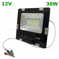 Proiector LED 30W Slim SMD 12V Alimentare Clesti LZ4198
