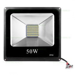 Proiector LED 50W Slim SMD 12V Alimentare Clesti 