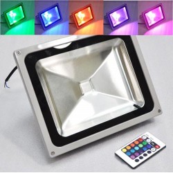 Proiector LED 30W 220V RGB Telecomanda