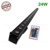 Proiector LED 24W 220V Liniar 100cm RGB Telecomanda Slim Premium