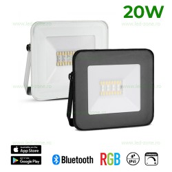 Proiector LED 20W RGB+CCT Smart Bluetooth 