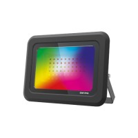 Proiector LED 50W 220V Slim Negru RGB cu Telecomanda PROIECTOARE LED SLIM, Proiector LED 50W 220V Slim Negru RGB cu Telecomanda, LED-Zone.ro