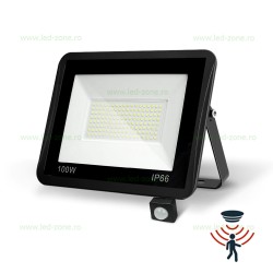 Proiector LED 100W Slim Senzor Miscare SMD 2835