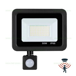 Proiector LED 50W Slim Senzor Miscare SMD 2835