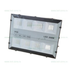 Proiector LED 200W Slim Negru RFP