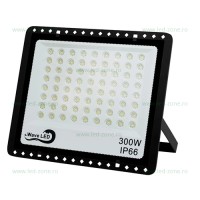 Proiector LED 300W Slim Negru RFR PROIECTOARE LED SLIM, Proiector LED 300W Slim Negru RFR, LED-Zone.ro