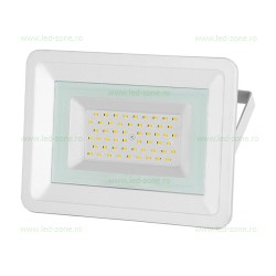 Proiector LED 30W 220V Slim Alb SMD2835
