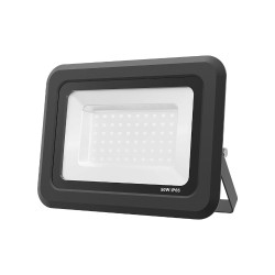 Proiector LED 50W 220V Slim Negru
